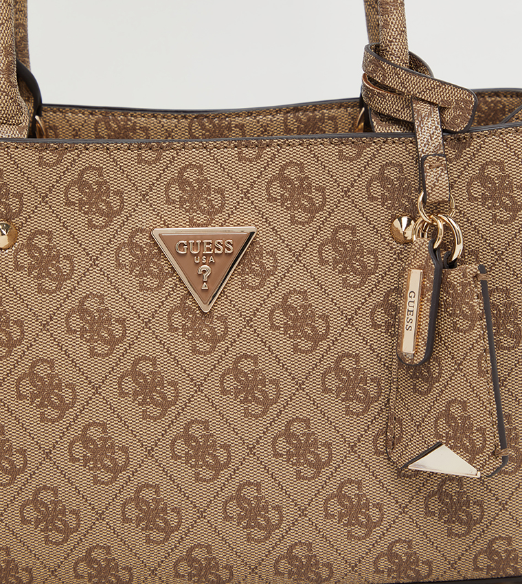 MERIDIAN II Logo Patterned Shoulder Bag