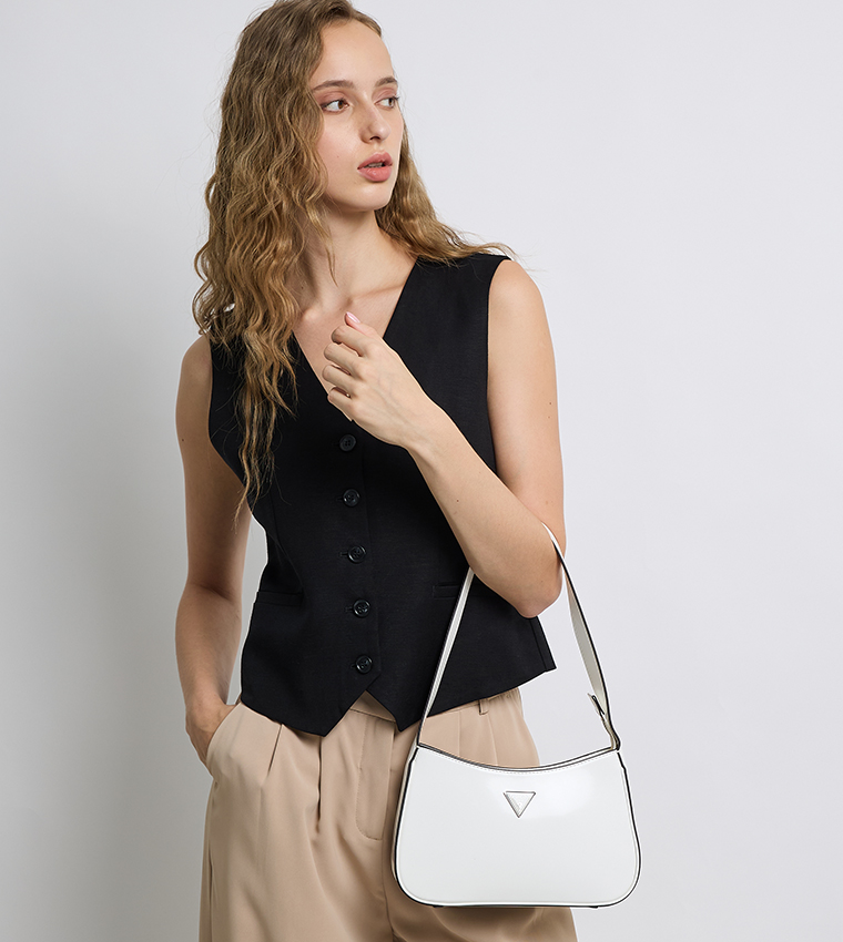 ARNELA Textured Shoulder Bag
