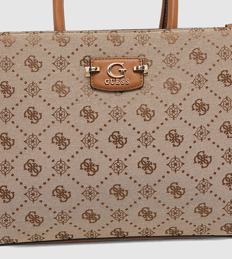 NEDA Monogram Patterned Tote Bag