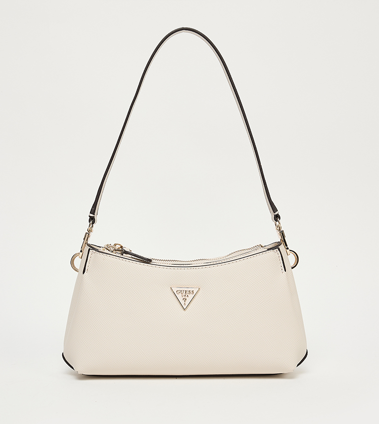 NOELLE II Logo Detail Shoulder Bag