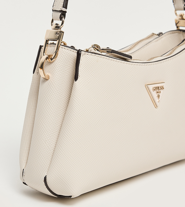 NOELLE II Logo Detail Shoulder Bag