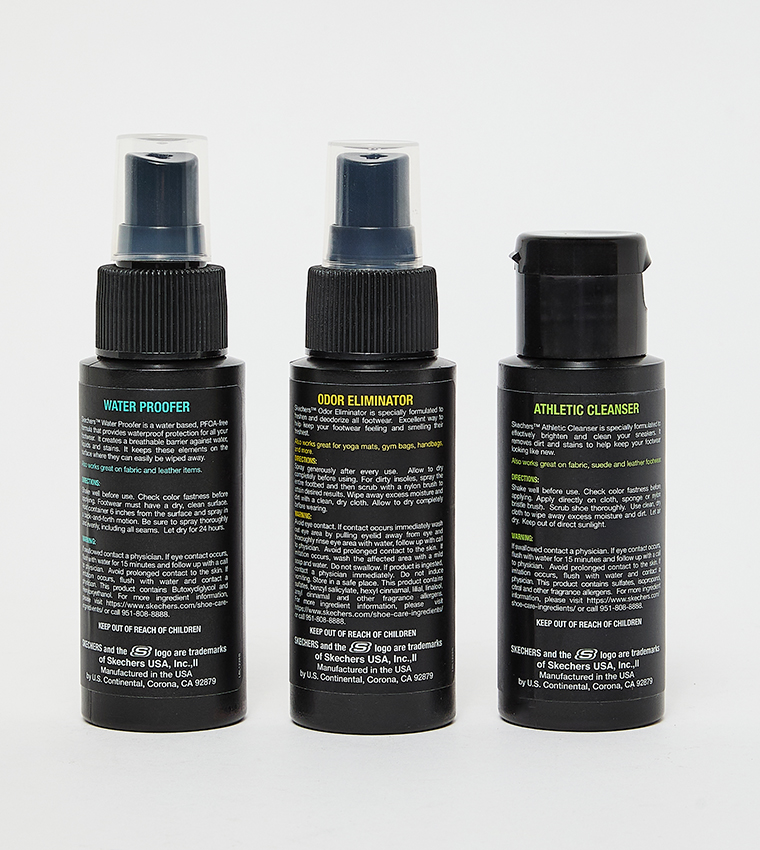 3 Piece Athletic Shoe Care Kit