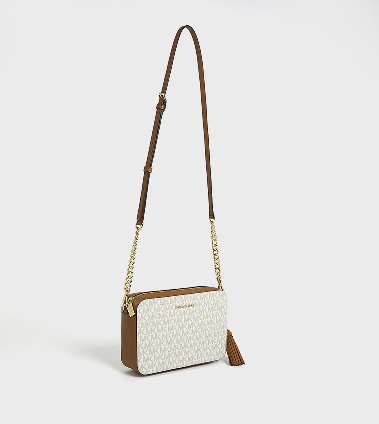 Monogram Patterned Camera Bag