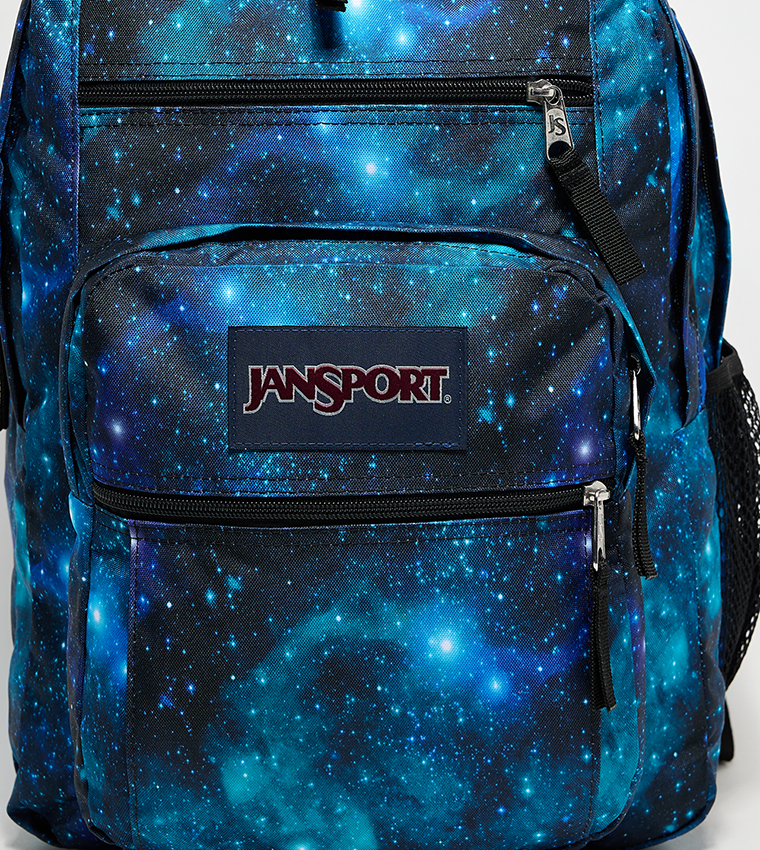 شنطة ظهر بجيب أمامي وطبعة 