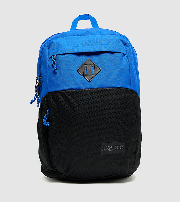 Color Block Front Pocket Backpack