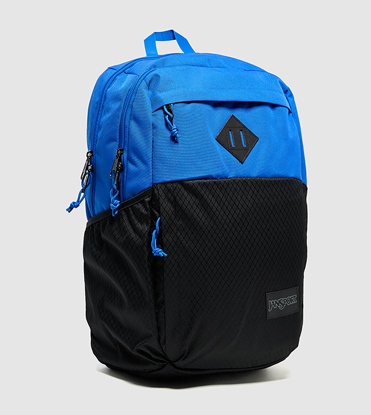 Color Block Front Pocket Backpack