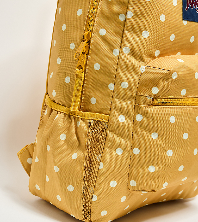 Label Detail Front Pocket Backpack