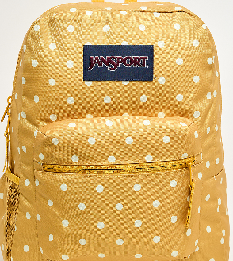 Label Detail Front Pocket Backpack