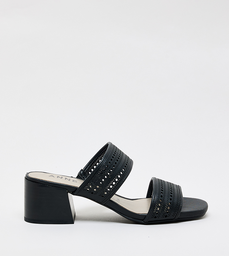 UPLIFT Cinnamon Block Heel Sandals