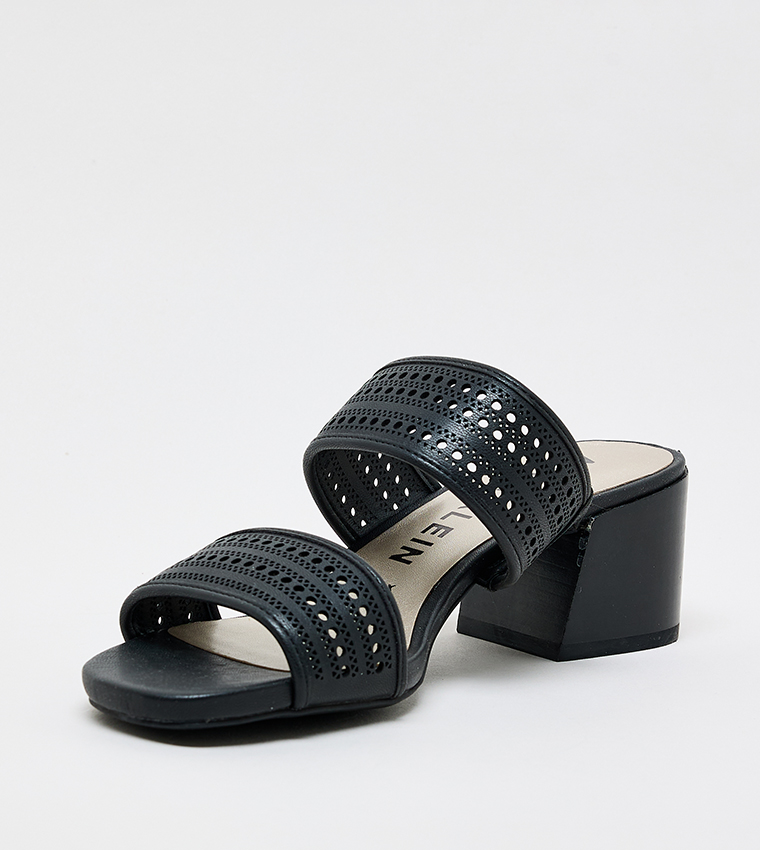 UPLIFT Cinnamon Block Heel Sandals