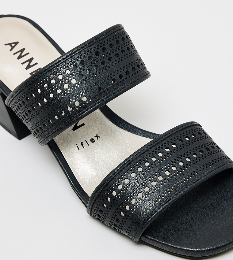 UPLIFT Cinnamon Block Heel Sandals