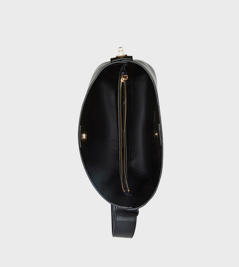 Textured Shoulder Bag