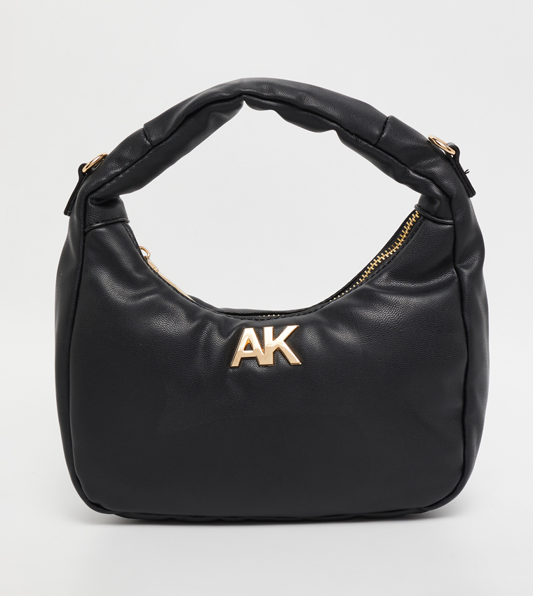 Logo Detail Hobo Bag