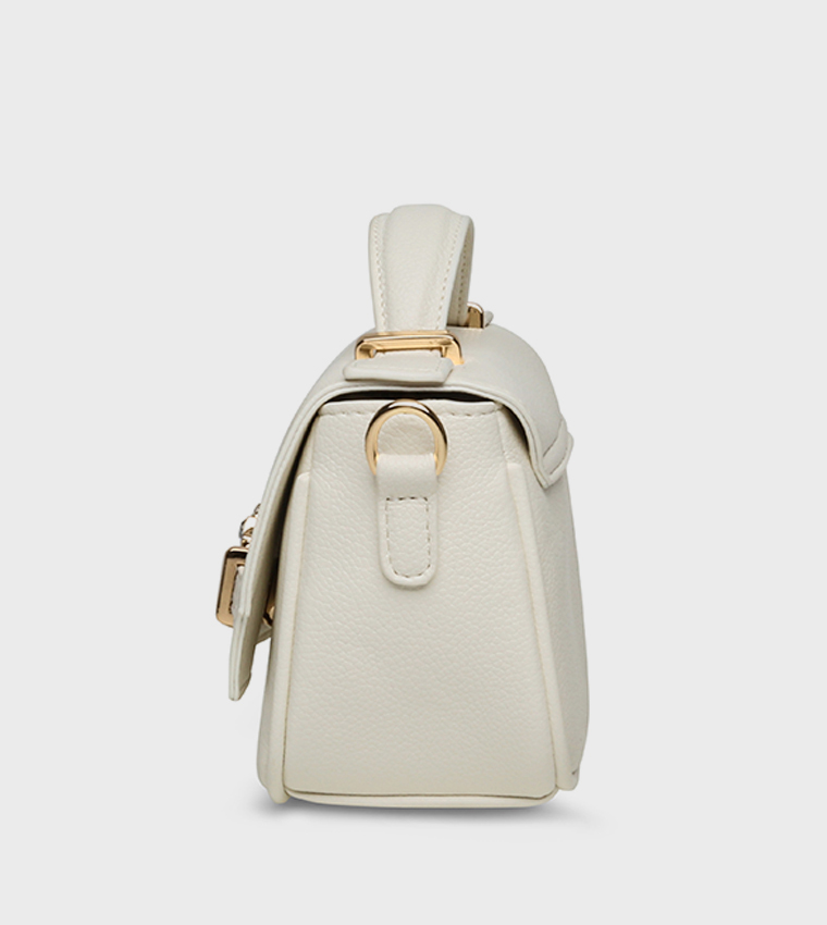 Accessory Detail Top Handle Bag
