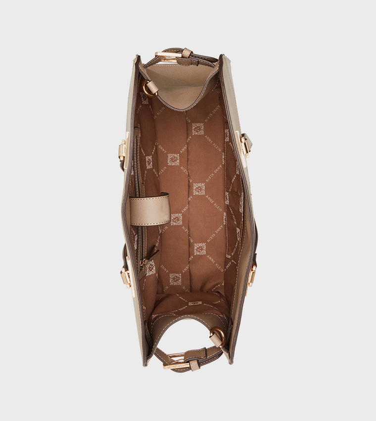 Logo Detail Satchel Bag