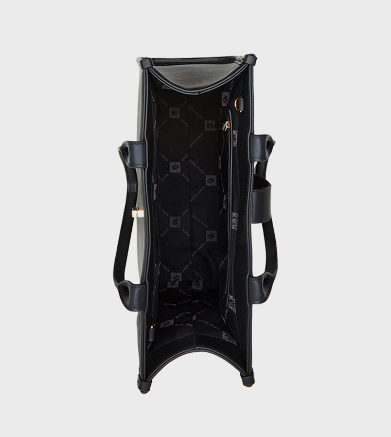 Textured Satchel Bag