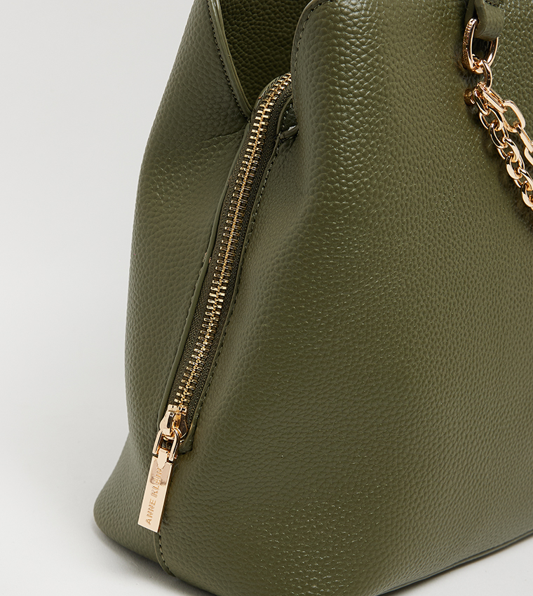 Textured Shoulder Bag