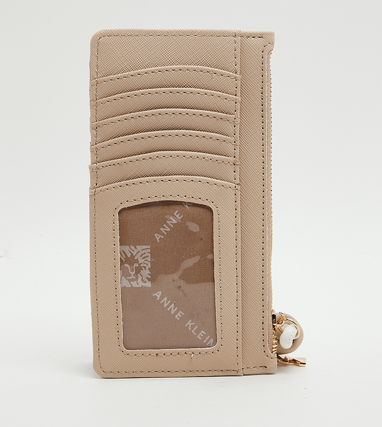 محفظة بطاقات بسحاب