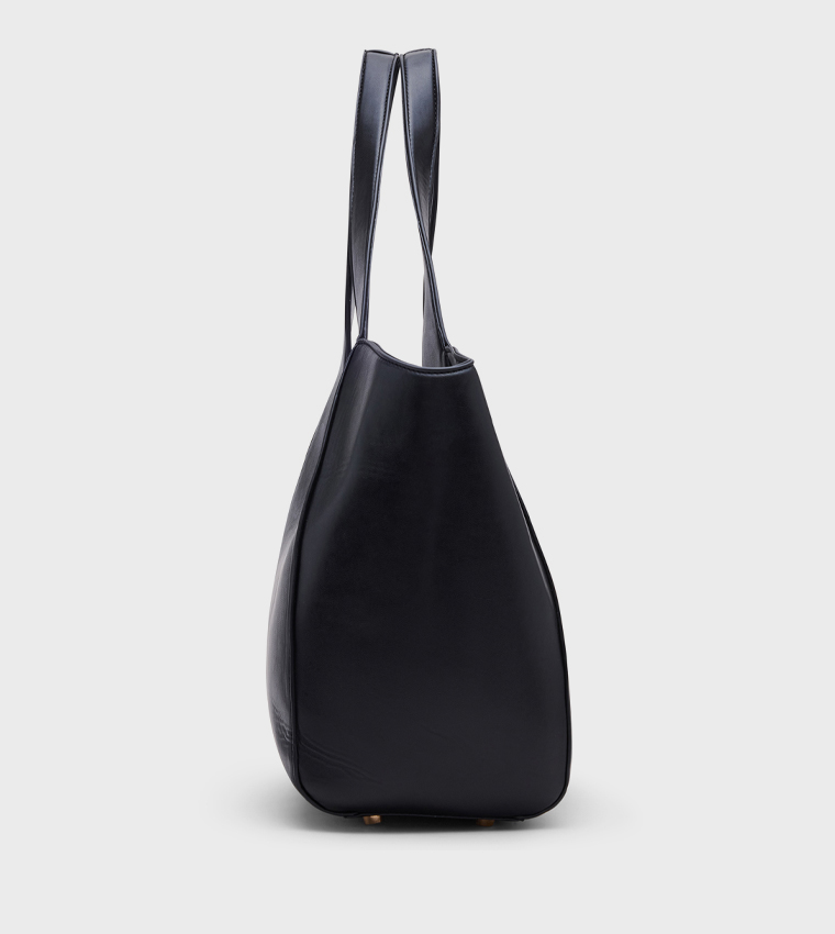 Textured Shoulder Bag
