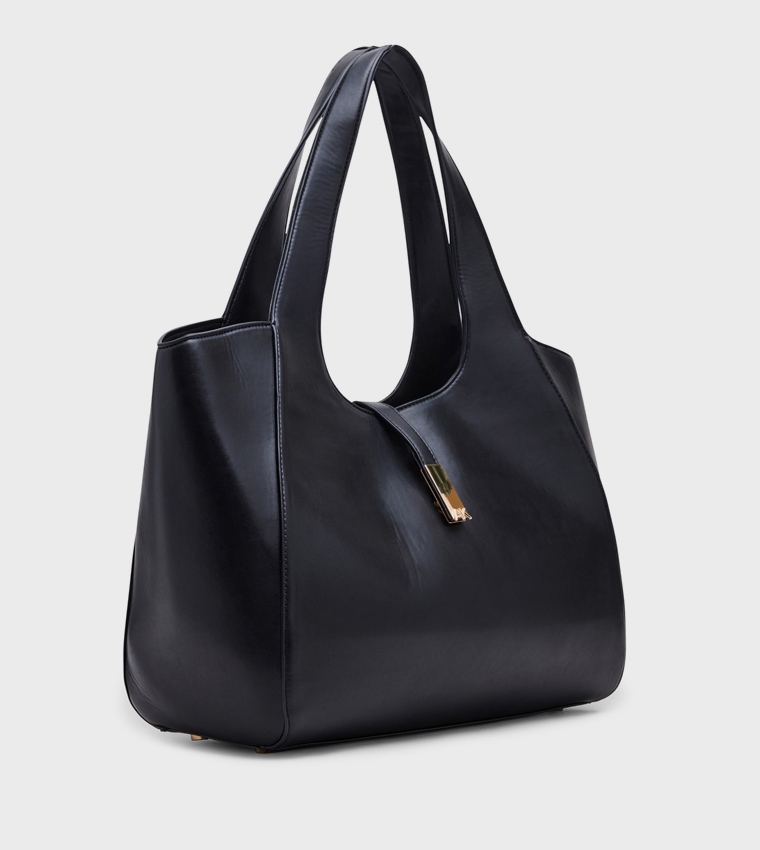 Textured Shoulder Bag