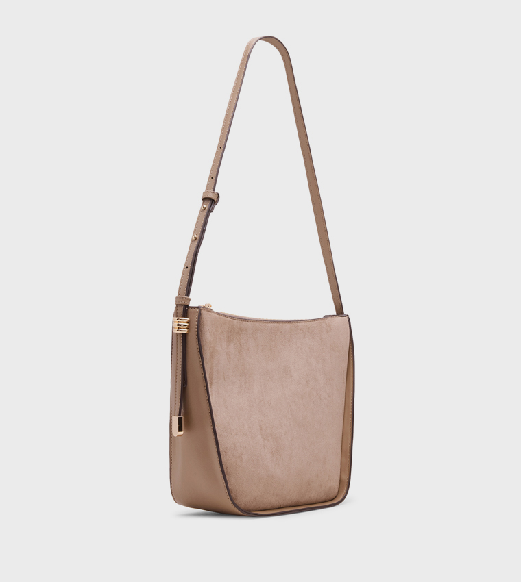 Textured Shoulder Bag