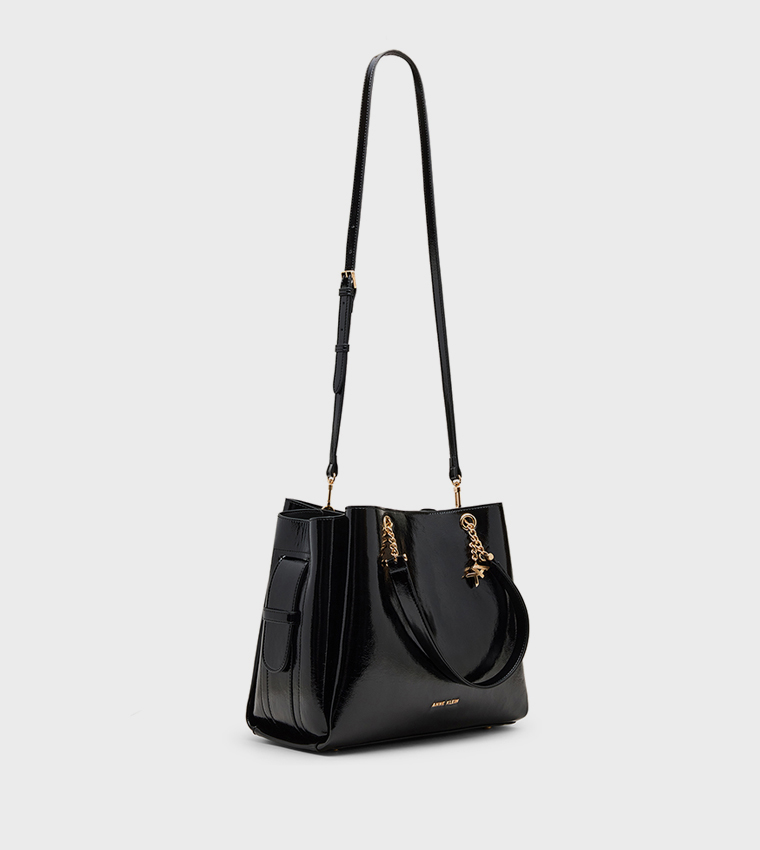Logo Detail Satchel Bag
