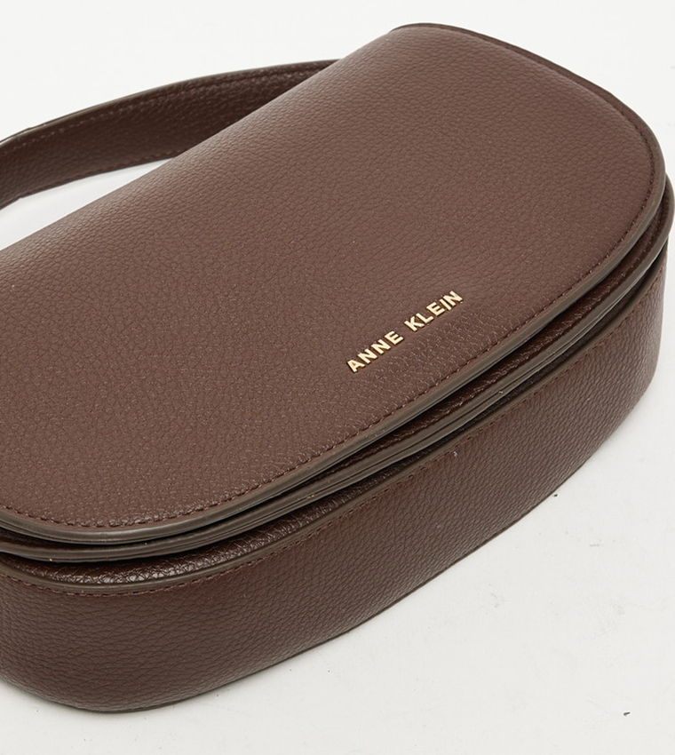 DEVON Textured Flap Top Handle Bag