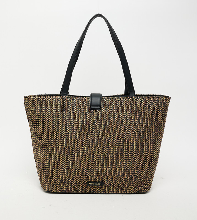 Textured Tote Bag Set
