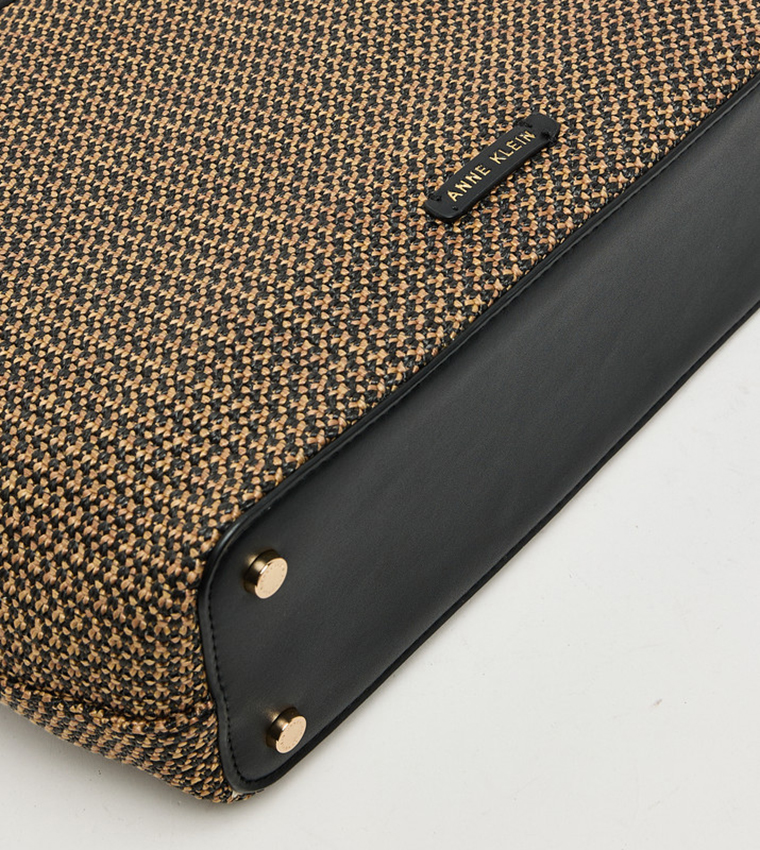 Textured Tote Bag Set