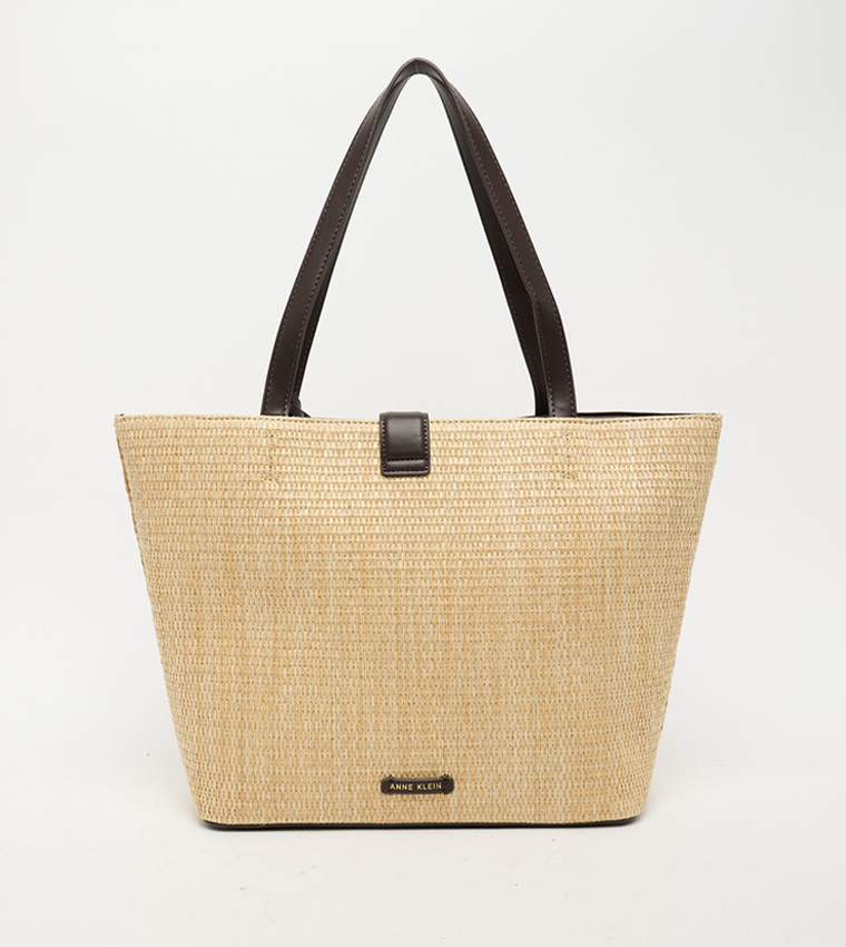 Textured Tote Bag Set