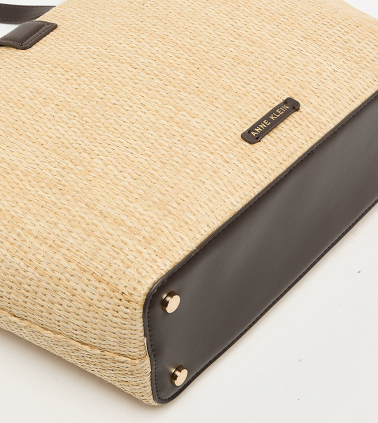 Textured Tote Bag Set
