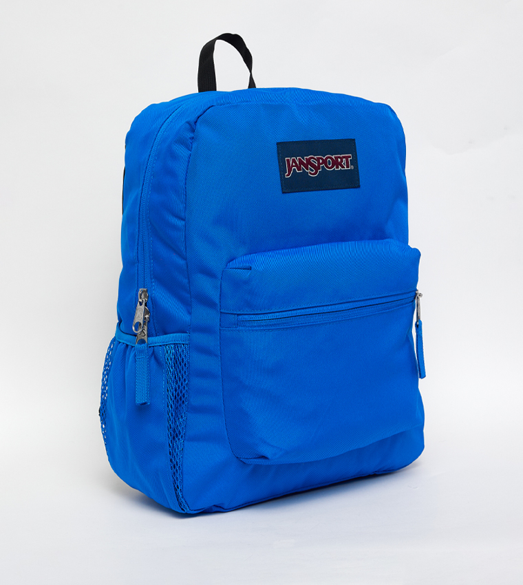 Label Detail Front Pocket Backpack