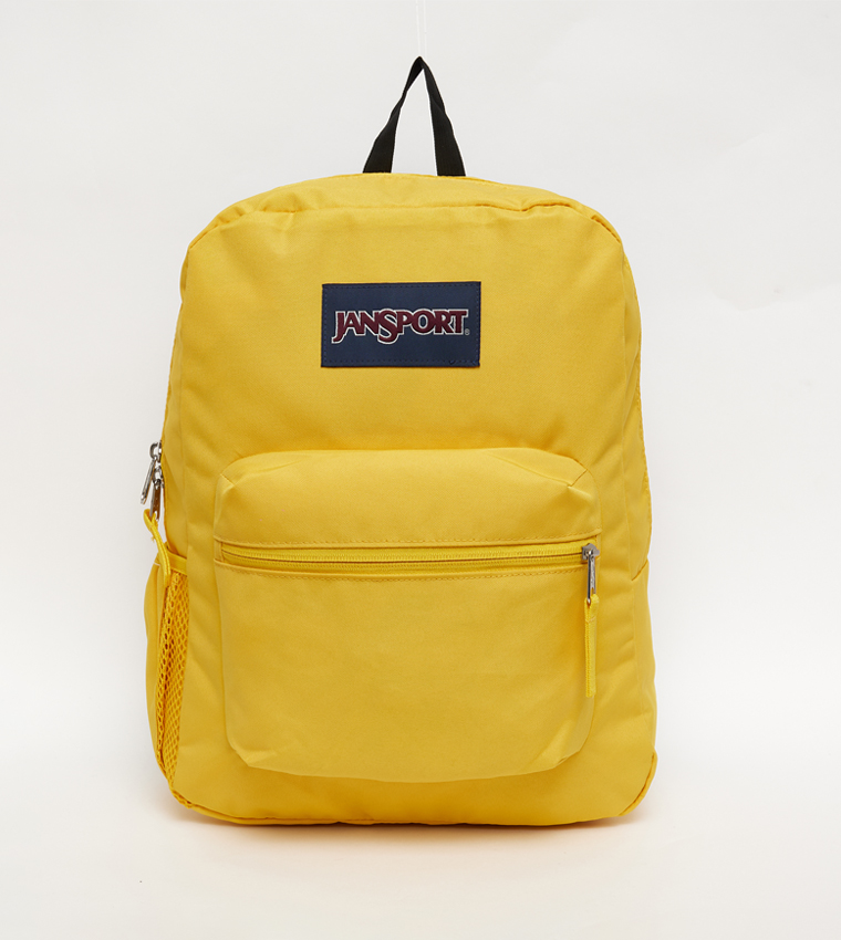 Label Detail Front Pocket Backpack