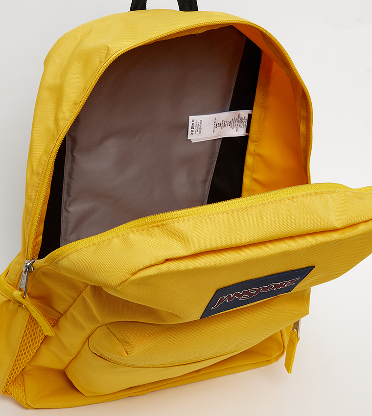 Label Detail Front Pocket Backpack