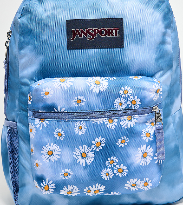 Label Detail Front Pocket Backpack