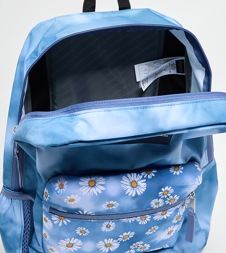 Label Detail Front Pocket Backpack