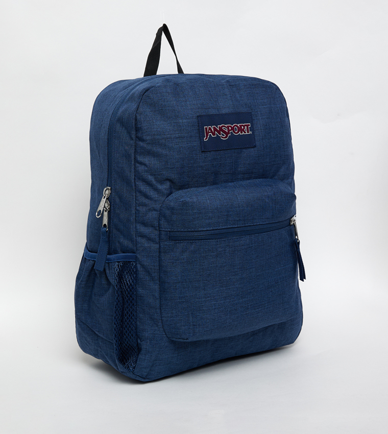 Label Detail Front Pocket Backpack