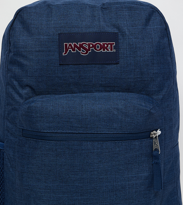 Label Detail Front Pocket Backpack