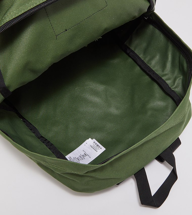 Recycled Superbreak New Olive School Backpack