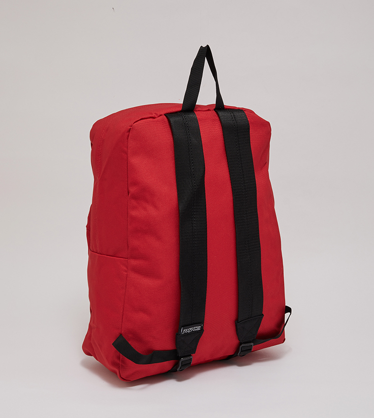 Recycled Superbreak Red Tape School Backpack