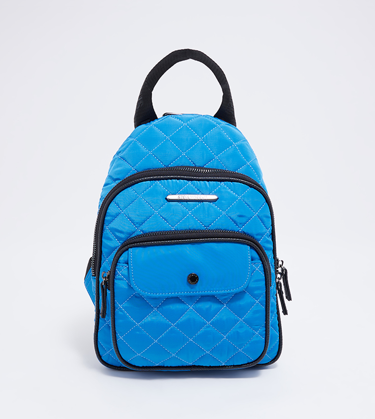 BHOOK Quilted Zippered Backpack
