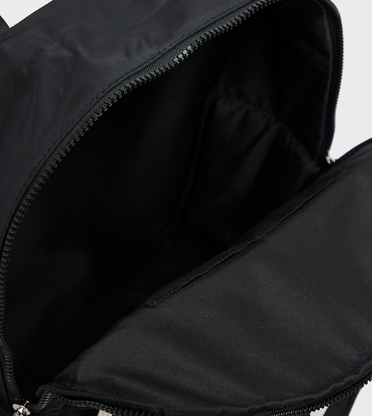 Solid Front Pocket Convertible Backpack