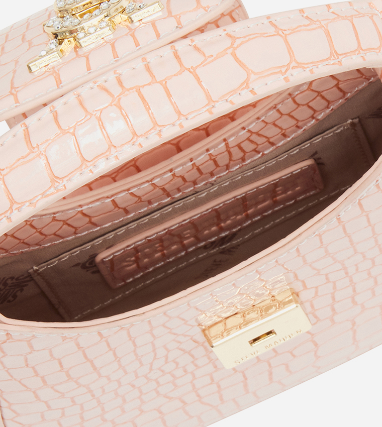 BAYVA Monogram Detail Crossbody Bag