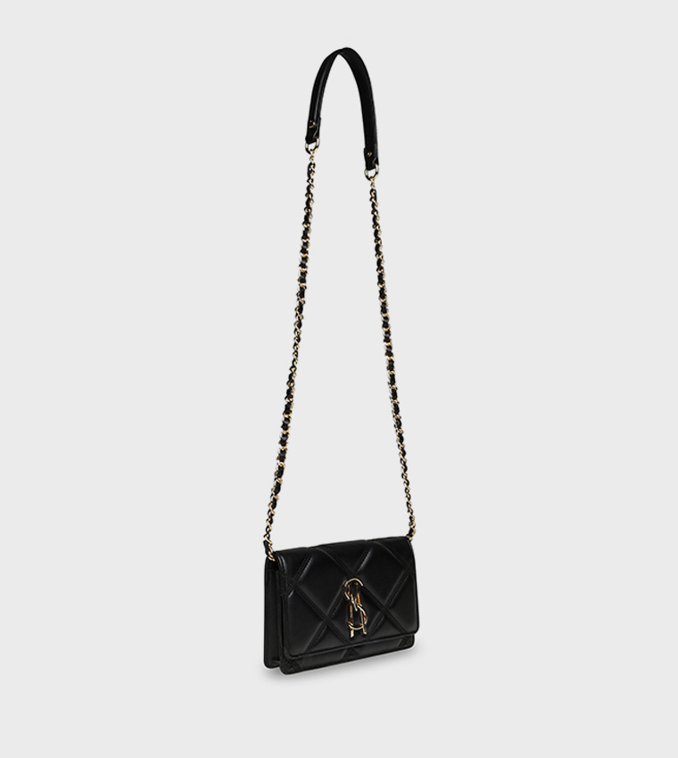 BENDUE Logo Detail Puffer Crossbody Bag