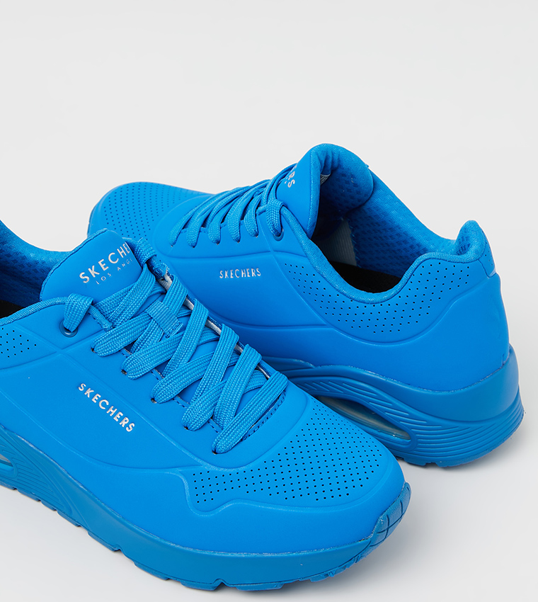 UNO Logo Detail Mid Top Sneakers