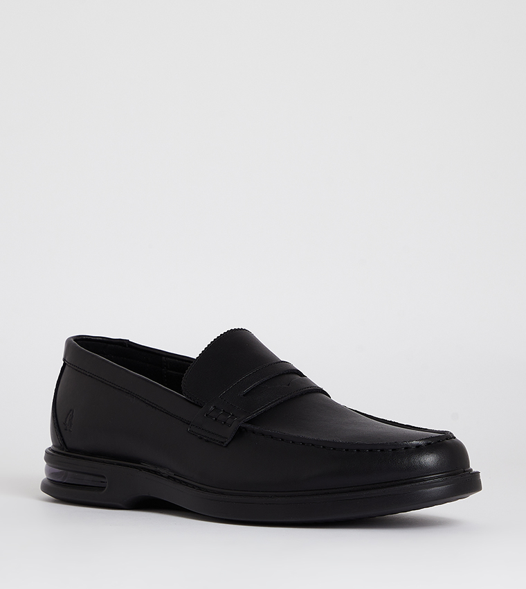 PALM Textured Round Toe Loafers