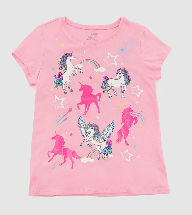 Printed Basic T-Shirt