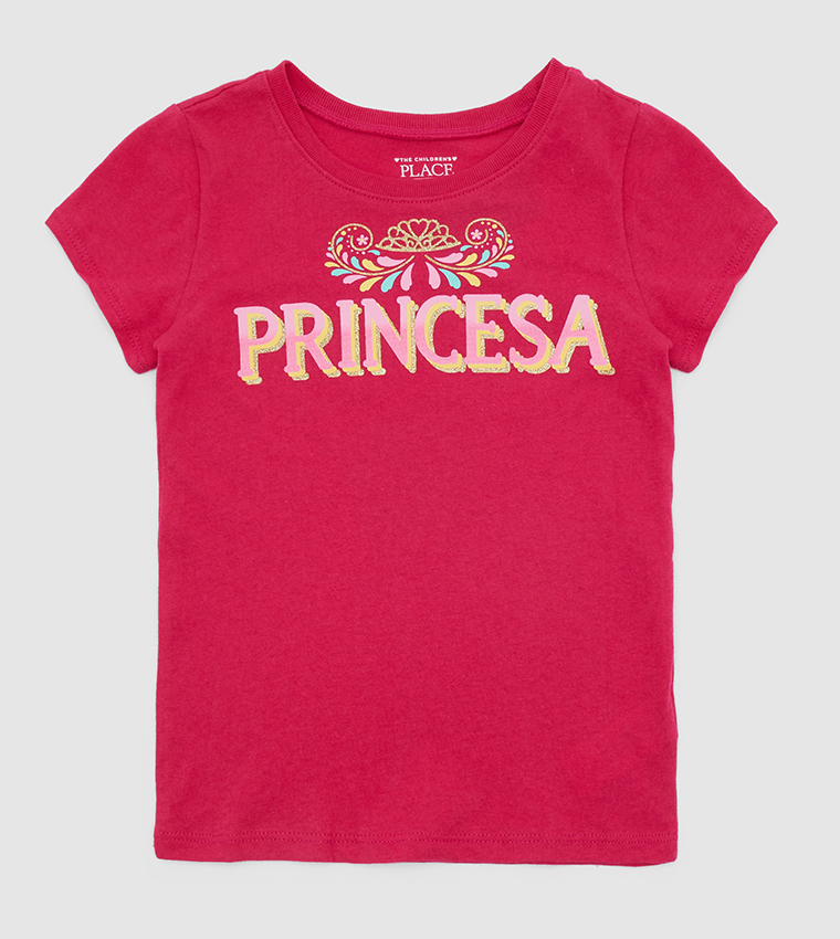 Princesa Graphic Printed Casual T-Shirt