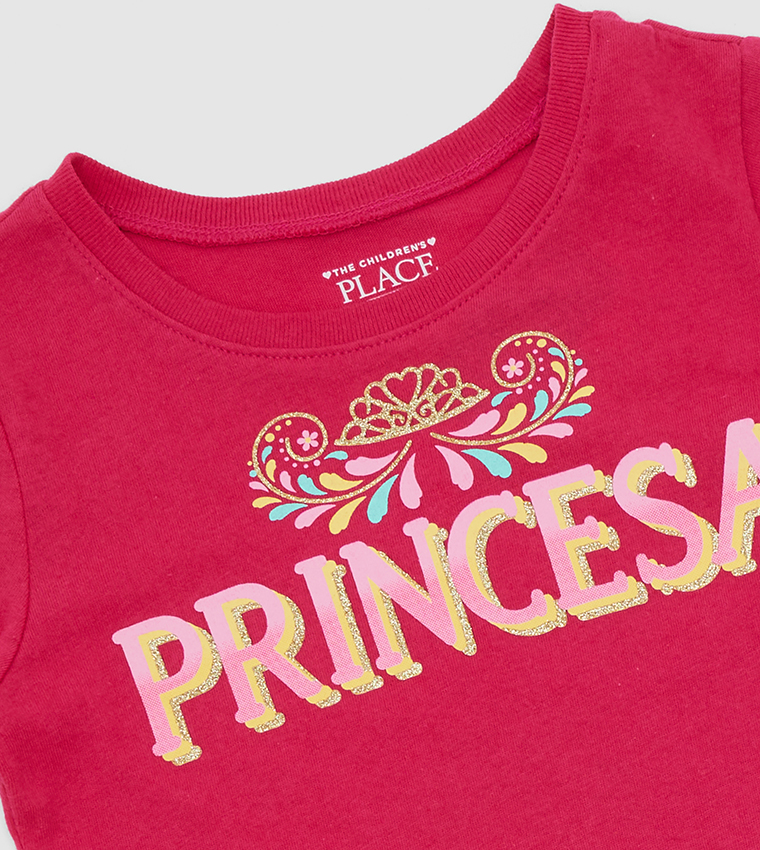 Princesa Graphic Printed Casual T-Shirt