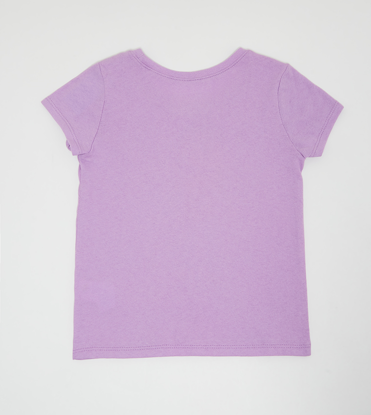 Baby and Toddler Girls Graphic Printed T-Shirt